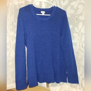 J. Crew Royal Blue Knit Top